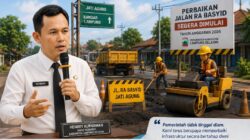 Perbaikan Jalan RA Basyid Segera Dimulai, Pemkab Lampung Selatan Pastikan Mobilitas Warga Lebih Aman dan Nyaman