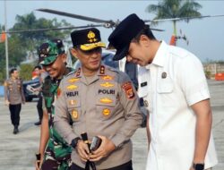 Kunker ke Lampung Selatan, Kapolda Lampung Disambut Langsung Bupati Radityo Egi Pratama