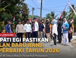 Akhiri Penantian 19 Tahun Warga, Bupati Radityo Egi Pastikan Akses Baru Ranji Diperbaiki Tahun Ini