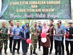 Jembatan Garuda Way Sulan Buka Jalan Harapan Warga, Dedikasi Kodim 0421/LS Perkuat Akses dan Gerakkan Ekonomi