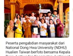 Belajar Indonesia dari Desa: Mahasiswa Taiwan Mengabdi di Indramayu