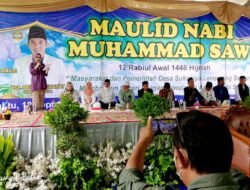 Maulid Nabi di Sukajaya Lempasing, Bupati Pesawaran Apresiasi Kekompakan Warga