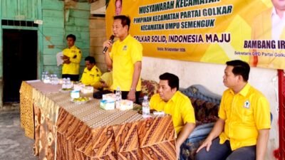 Dr Darlian Pone Lantik Citra Dianto Sebagai Ketua PK Partai Golkar Umpu Semenguk, Dilanjutkan Gerakan Lampung Menanam