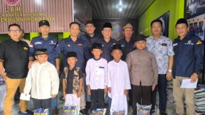 PD IWO Lampung Timur Santuni Anak Yatim Piatu dan Duafa, Dorong Kepedulian Sosial