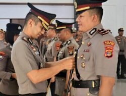 Kapolres Lamtim Sertijabkan Satu Kasat dan Tiga Kapolsek